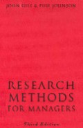 Research methods for managers