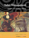 Sales management : analysis and decision making