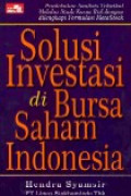 Solusi investasi di bursa saham Indonesia