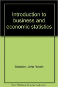 Introduction to business and economics statistics