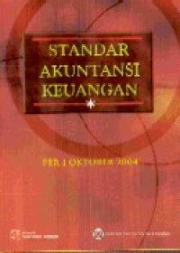 Standar akuntansi keuangan per 1 Oktober 2004