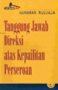 Tanggung jawab direksi atas kepailitan perseroan