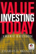 Value investing today