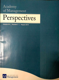 Academy of Management Perspectives Vol 28 No.3