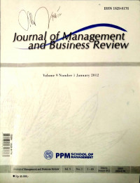 Journal of Management and Business Review Vol 9 No.1