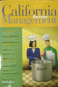 California Management Review Vol 55 No.3