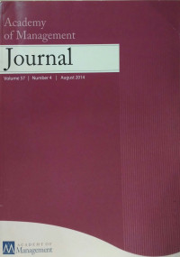 Academy of Management Journal Vol 57 No.4