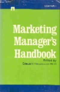 Marketing manager`s handbook