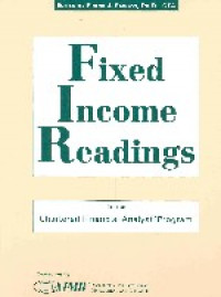 Fixed income readings for the Chartered Financial Analyst Program