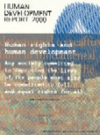 Human development report 2000