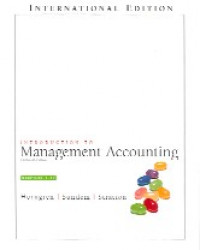Introduction to management accounting