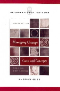 Managing change : cases and concepts