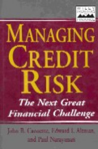 Managing credit risk : the next great financial challenge