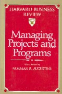 Managing projects and programs