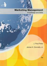 Marketing management : Knowledge and skills