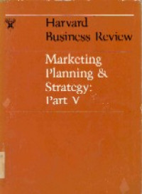 Marketing planning & strategy: Part V