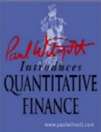 Paul Wilmott introduces quantitative finance