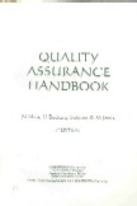 Quality assurance handbook
