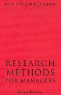 Research methods for managers