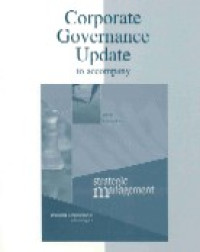 Image of Corporate governance update for use with strategic management creating competitive advantages
